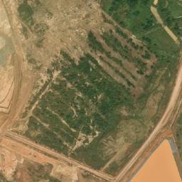 Satellite imagery of Bomboré gold mine, BF