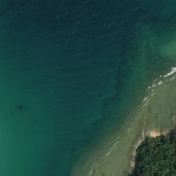 Satellite imagery of Cape Bluff, IN