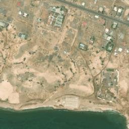 Satellite imagery of Cap Obock, DJ