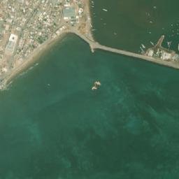 Satellite imagery of Cap Obock, DJ