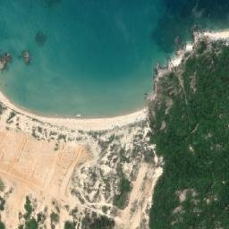 Satellite imagery of Mũi Lỏ Gió, VN