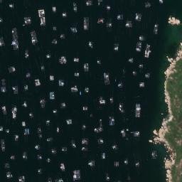 Satellite imagery of Mũi Nam, VN