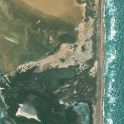 Satellite imagery of Punta Castilletes, VE
