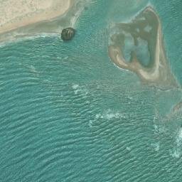 Satellite imagery of Punta Castilletes, VE