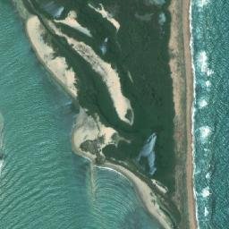 Satellite imagery of Punta Castilletes, VE