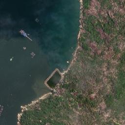 Satellite imagery of Rocher Muc Nuoc, VN