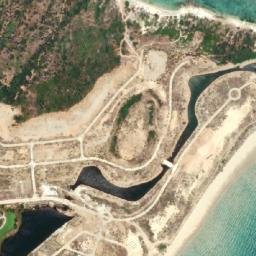 Satellite imagery of Mũi Cà Tiên, VN