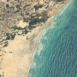 Satellite imagery of Punta Cechepa, VE