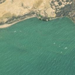 Satellite imagery of Punta Bandola, VE