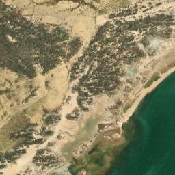 Satellite imagery of Punta Miramar, VE