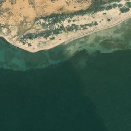 Satellite imagery of Punta Cusia, VE