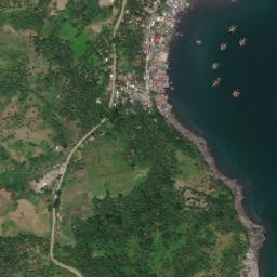 Satellite imagery of Amantaron Point, PH