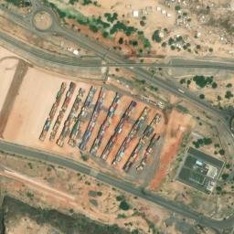 Satellite imagery of Doraleh Mediumwave Transmitter, DJ