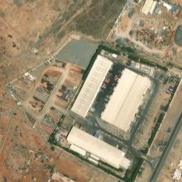 Satellite imagery of Doraleh Mediumwave Transmitter, Mast 3, DJ