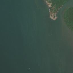 Satellite imagery of Saban Point, PH