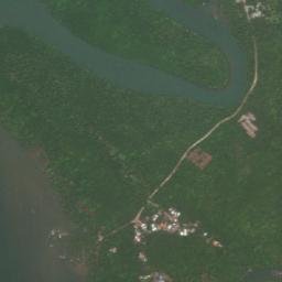Satellite imagery of Saban Point, PH
