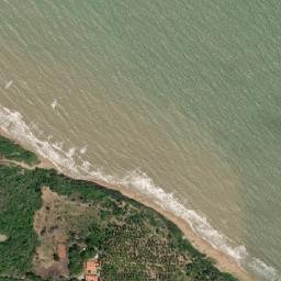 Satellite imagery of Punta del Tomaro, VE
