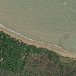 Satellite imagery of Punta Aserrador, VE