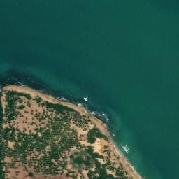 Satellite imagery of Punta La Maquina, VE