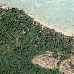 Satellite imagery of Buaya Rock, PH