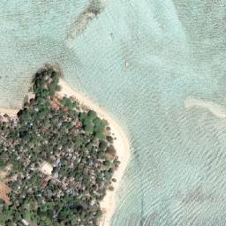 Satellite imagery of Buaya Rock, PH