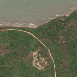Satellite imagery of Punta Cristal, VE