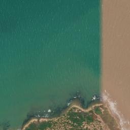 Satellite imagery of Punta Zamuro, VE