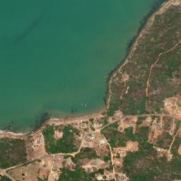 Satellite imagery of Punta Zamuro, VE