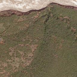 Satellite imagery of Punta Uvero, VE