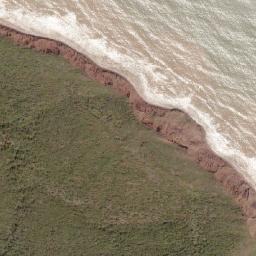Satellite imagery of Punta Uvero, VE