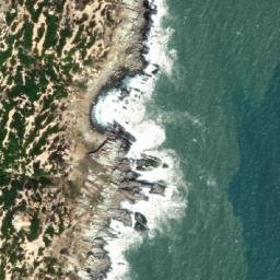 Satellite imagery of Mũi Dinh, VN
