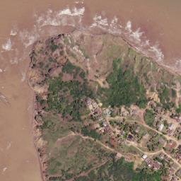 Satellite imagery of Punta Agüide, VE