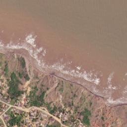 Satellite imagery of Punta Agüide, VE