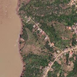 Satellite imagery of Punta Agüide, VE