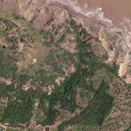 Satellite imagery of Punta Uvero, VE