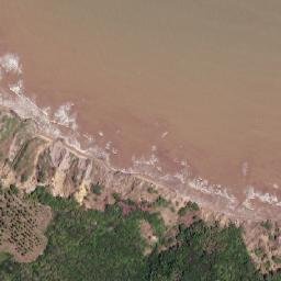 Satellite imagery of Punta Maracara, VE