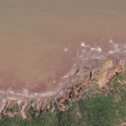 Satellite imagery of Punta Maracara, VE