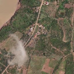 Satellite imagery of Punta Uvero, VE