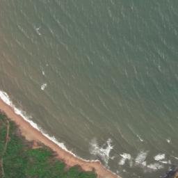 Satellite imagery of Punta Obispito, VE