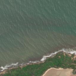 Satellite imagery of Punta Obispito, VE