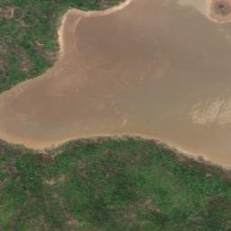 Satellite imagery of Punta Obispito, VE