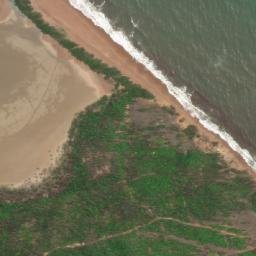 Satellite imagery of Punta Obispito, VE