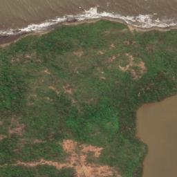 Satellite imagery of Punta Playita, VE