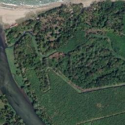 Satellite imagery of Punta Buritaca, CO