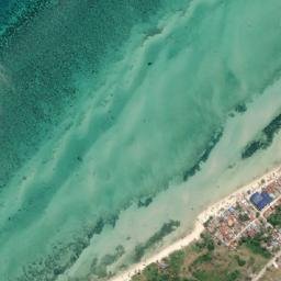 Satellite imagery of Kamperic Point, PH