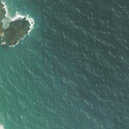 Satellite imagery of punta El Humo, VE