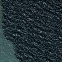 Satellite imagery of punta El Humo, VE