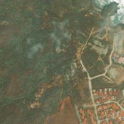 Satellite imagery of punta El Humo, VE