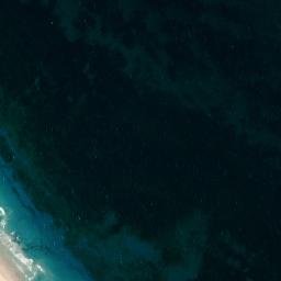 Satellite imagery of punta Varadero, VE