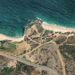 Satellite imagery of Punta Caribe, VE